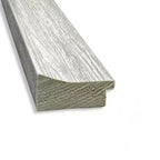 Specchio da parete stretto con cornice, 81 x 66 cm, finitura Dove Graywash