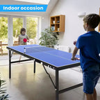 Tavolo da Ping Pong, Tavolo da Ping Pong Pieghevole per Uso Interno Esterno