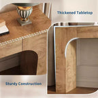 Tavolo consolle lungo 47 con cassetto, tavolino in legno, dietro il divano, tavoli industriali per ingresso, foyer, corridoio, per ingresso, soggiorno