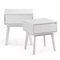 Scandinavian 1 -Drawer Nightstand (2-pack)