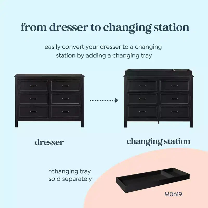 Cassettiera doppia a 6 cassetti Charlie