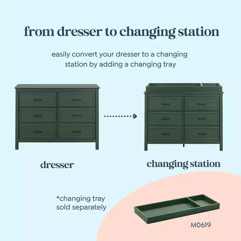 Cassettiera doppia a 6 cassetti Charlie