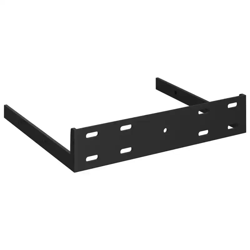 Mensola angolare Bianco lucido MDF a nido d'ape, metallo 35x35x3.8 cm