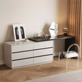 Luck Live Modern Extendable Dresser with 6-Drawer Storage, Reversible Left or Right Setup, Storage Dresser for Bedroom & Dressing Room