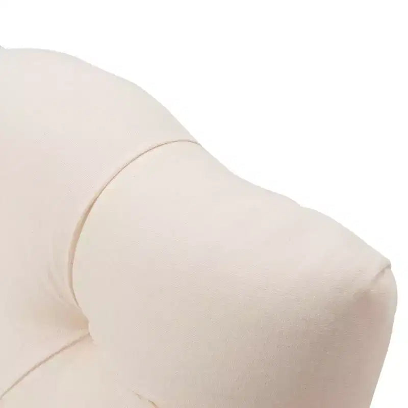 Confezione da 2 sedie da pranzo trapuntate Provence, beige