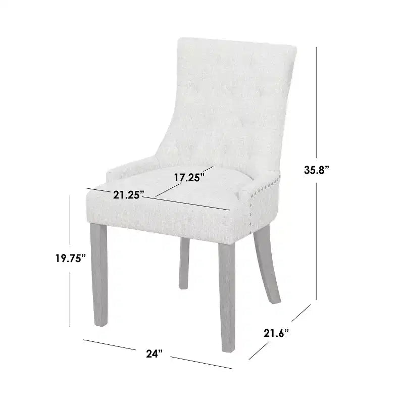 Set da pranzo Ariana tradizionale 5 pezzi con piedistallo, sedie imbottite, legno di gomma, tavolo con piedistallo
