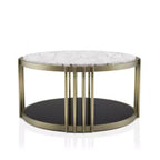 Tavolino Solstice Glam in Ottone Anticato