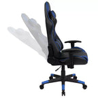 Scrivania da gaming con portabicchieri/gancio per cuffie e sedia reclinabile