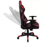Scrivania da gaming con portabicchieri/gancio per cuffie e sedia reclinabile